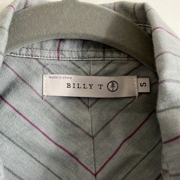 Women’s Small Blue Striped Button Down Shirt - Picture 2 of 6